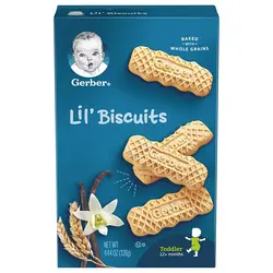 بیسکویت Lil با طعم وانیل گربر Gerber
