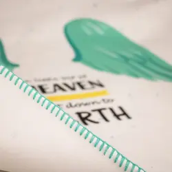 زیرانداز تعویض نوزاد طرح فرشته دی روحه Die Ruhe