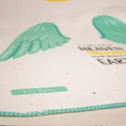 زیرانداز تعویض نوزاد طرح فرشته دی روحه Die Ruhe