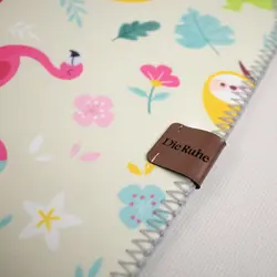 زیرانداز تعویض نوزاد طرح فلامینگو دی روحه Die Ruhe