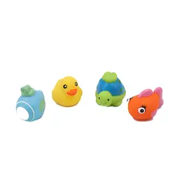 پوپت آب پاش حمام 4 عددی حیوانات Happy bath