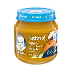 پوره میوه هلو، سیب و کدو گربر Gerber