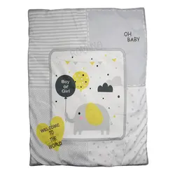 ست رخت خواب چهار تکه طرح فیل دلی Deli - فروشگاه سیسمونی نوزاد رامینا