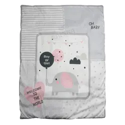 ست رخت خواب چهار تکه طرح فیل دلی Deli - فروشگاه سیسمونی نوزاد رامینا