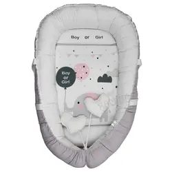 ست رخت خواب چهار تکه طرح فیل دلی Deli - فروشگاه سیسمونی نوزاد رامینا