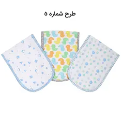 دستمال آروغ گیر 3 عددی نوزاد ایس ایز Isiz