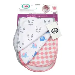 دستمال آروغ گیر 3 عددی نوزاد ایس ایز Isiz