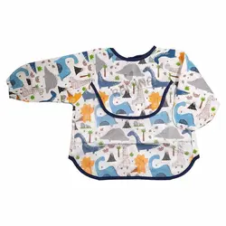 پیشبند آستین دار پلاستیکی پسرانه - خرید اینترنتی پیش بند مشمایی نوزاد