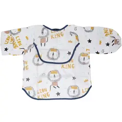 پیشبند آستین دار پلاستیکی پسرانه - خرید اینترنتی پیش بند مشمایی نوزاد