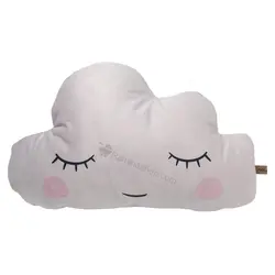 بالش و کوسن طرح ابر طوسی میلا Mila