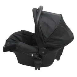 سرویس کالسکه و کریر همراه ساک لوازم نوزاد مشکی یوکا بیبی فورلایف BABY4LIFE