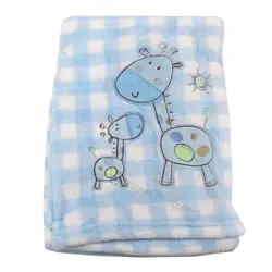 پتو نوزاد طرح چهارخانه زرافه کارترز Carters
