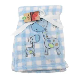 پتو نوزاد طرح چهارخانه زرافه کارترز Carters