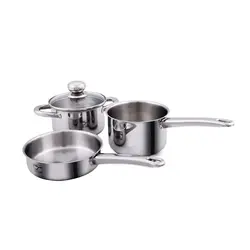 سرویس قابلمه سیسمونی 4 پارچه پارس استیل Pars Steel