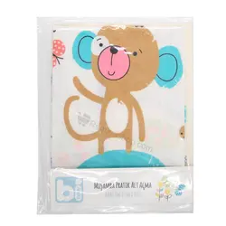 زیرانداز تعویض دارای متر قد با طرح میمون آبی بی بیبی Bi baby