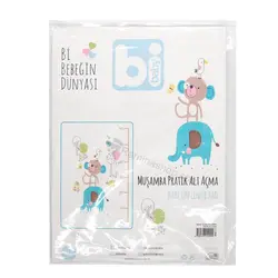 زیرانداز تعویض دارای متر قد با طرح میمون آبی بی بیبی Bi baby