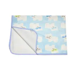 زیرانداز سه لایه طرح گربه آبی بست بیبی Best Baby