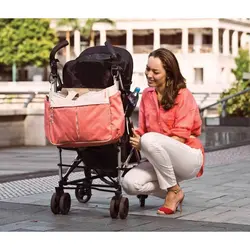 ساک لوازم نوزاد مدل مترو گلبهی 35002 اوکی داگ OKIEDOG