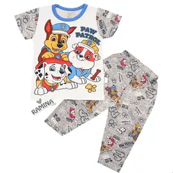 ست تیشرت شلوار بچه گانه پسرانه 12 تا 18 ماه طرح سگ های نگهبان - فروشگاه سیسمونی نوزاد رامینا