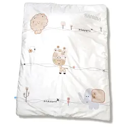 ست رختخواب نوزاد ۳ تکه طرح زرافه پلی گرو Playgro