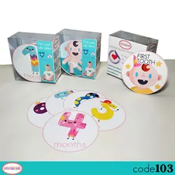 استیکر مناسبات سال اول نوزاد کد 103 به به مچ Bebematch