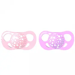 پستانک نوزاد دختر 6+ ماه صورتی و بنفش تویست شیک Twistshake