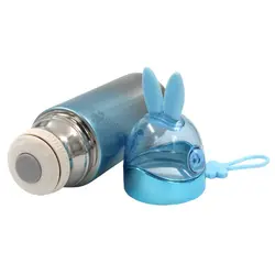 فلاسک طرح خرگوش هدفون دار مشکی طلایی هلو دریم Hello Dream