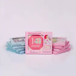 استیکر ماهگرد نوزاد کد 009 بیبی تایم Baby time