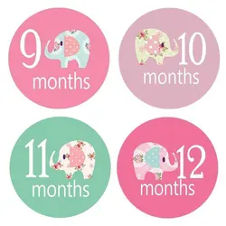 استیکر ماهگرد نوزاد کد 009 بیبی تایم Baby time