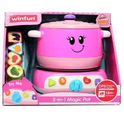 ست اجاق گاز و آشپزی موزیکال و پازلی وین فان Winfun