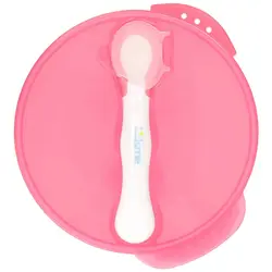 ظرف غذا چسبان همراه با قاشق حرارتی 9832 کیدزمی Kidsme