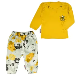 ست بلوز آستین بلند و شلوار طرح اسپرینگ لوپتو luppeto - فروشگاه سیسمونی نوزاد رامینا