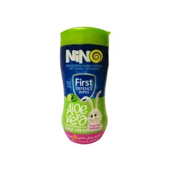 دستمال مرطوب ضد حساسیت حاوی آلوئه ورا نینو Nino