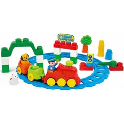 قطار و ریل 30 تکه 14928 کلمنتونی Clementony
