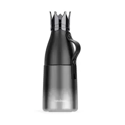 فلاسک فانتزی مشکی طرح تاج هلو دریم Hello Dream