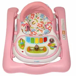 روروئک واکر شو صورتی بیبی فورلایف Baby4life - فروشگاه سیسمونی نوزاد رامینا