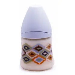 شیشه شیر 150 میل با سرشیشه ارتودنسی سواوینکس Suavinex - فروشگاه سیسمونی نوزاد رامینا