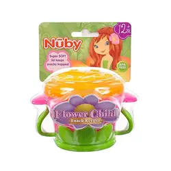 ظرف میوه و تنقلات دخترانه نابی NUBY