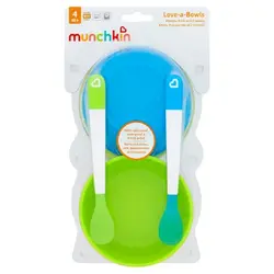 ظرف چهار عددی همراه دو عدد قاشق مانچکین Munchkin