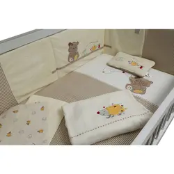 سرویس خواب رو تختی طرح خرس و قرقره ماماز پاپاز MAMAS PAPAS
