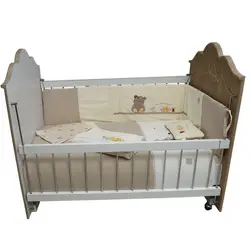 سرویس خواب رو تختی طرح خرس و قرقره ماماز پاپاز MAMAS PAPAS