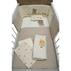 سرویس خواب رو تختی طرح خرس و قرقره ماماز پاپاز MAMAS PAPAS