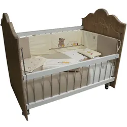 سرویس خواب رو تختی طرح خرس و قرقره ماماز پاپاز MAMAS PAPAS