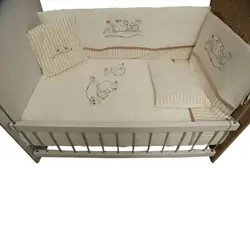 ست رختخواب نوزاد طرح گوسفند بیبی فورلایف Baby4life