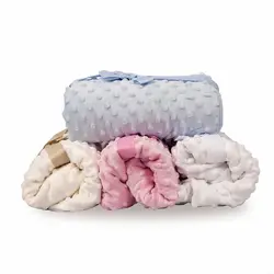 پتو توپ توپی چهار رنگ بیبی فورلایف BABY4LIFE - فروشگاه سیسمونی نوزاد رامینا