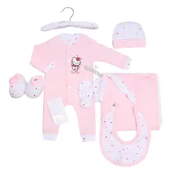 ست لباس بیمارستانی نوزادی 7 تکه طرح کیتی مادرکر Mothercare - فروشگاه سیسمونی نوزاد رامینا