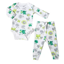 ست بادی آستین بلند و شلوار دخترانه سایز 0 تا 3 ماه ماماز پاپاز Mamas Papas - فروشگاه سیسمونی نوزاد رامینا