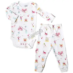 ست بادی آستین بلند و شلوار دخترانه سایز 0 تا 3 ماه ماماز پاپاز Mamas Papas - فروشگاه سیسمونی نوزاد رامینا