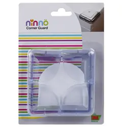 محافظ گوشه مربع شفاف نینو Ninno - فروشگاه سیسمونی نوزاد رامینا