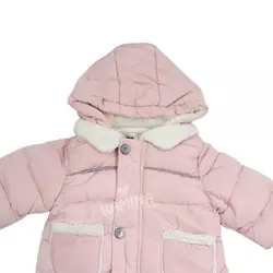 کاپشن سرهمی دخترانه صورتی Mother's babybear - فروشگاه سیسمونی نوزاد رامینا